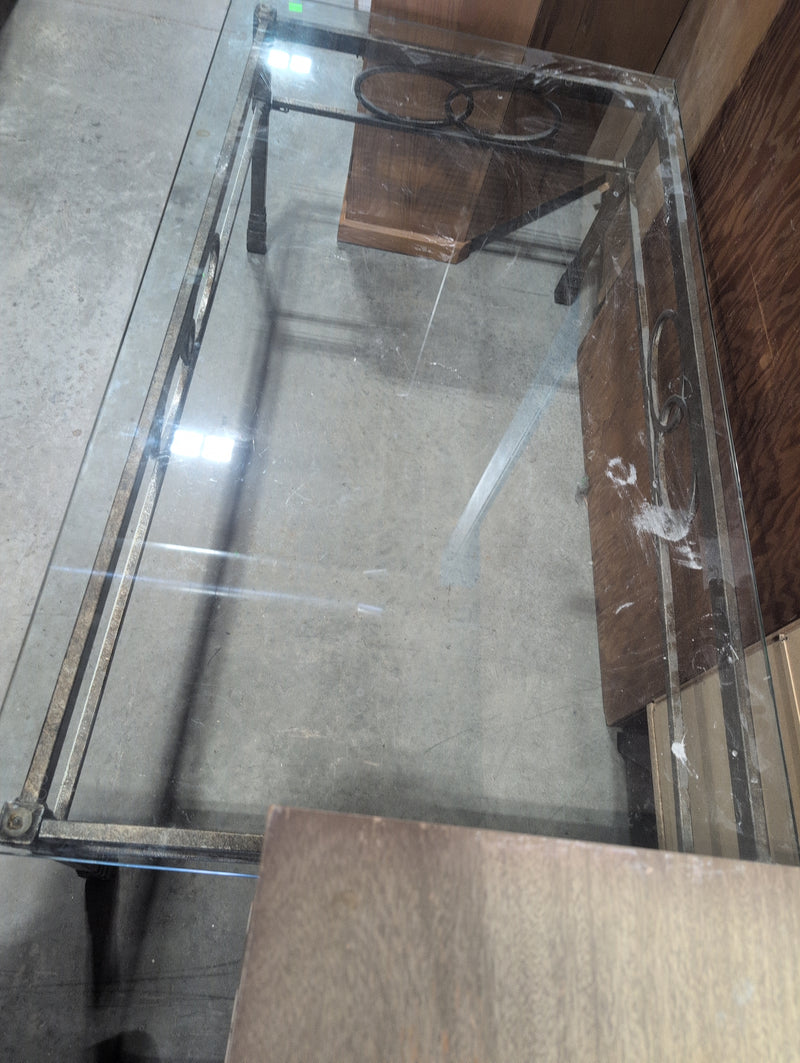 Glass Top Coffee Table