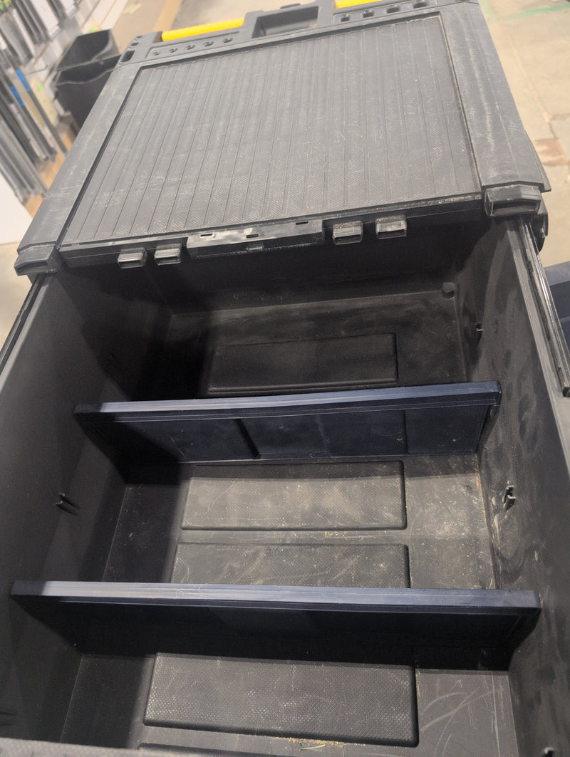 Keter Rolling Tool Cart with Shelves and Compartment