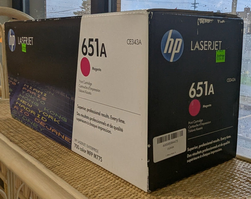 HP 651A Magenta Original LaserJet Toner Cartridge