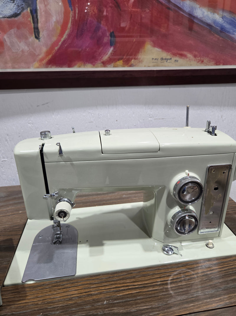 Vintage Multi-Functional Expandable Sewing Machine Desk