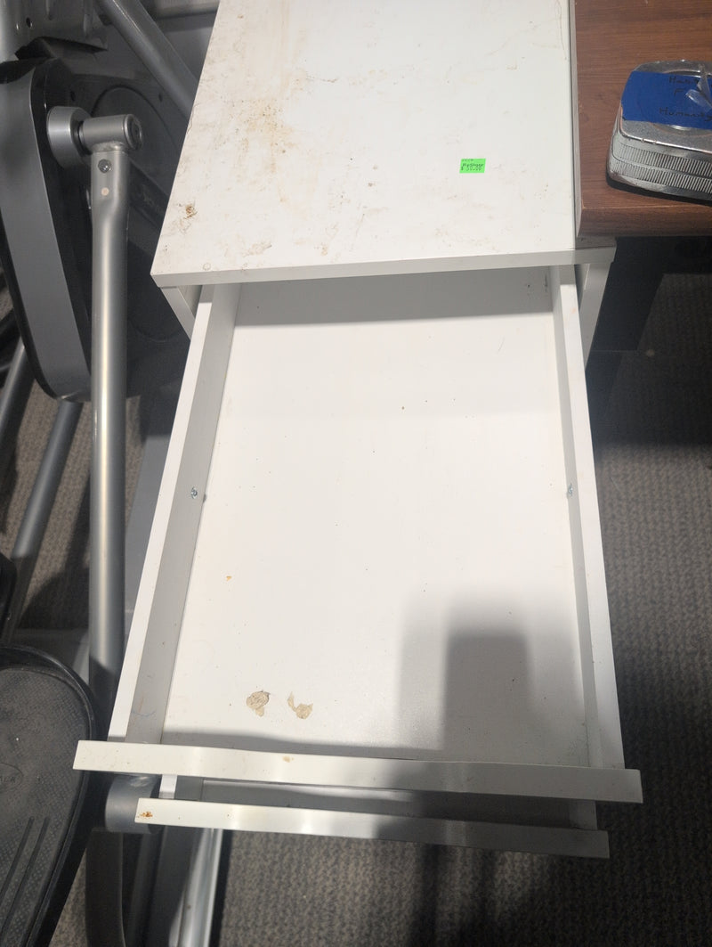 White Filing Cabinet with 5 Drawers
