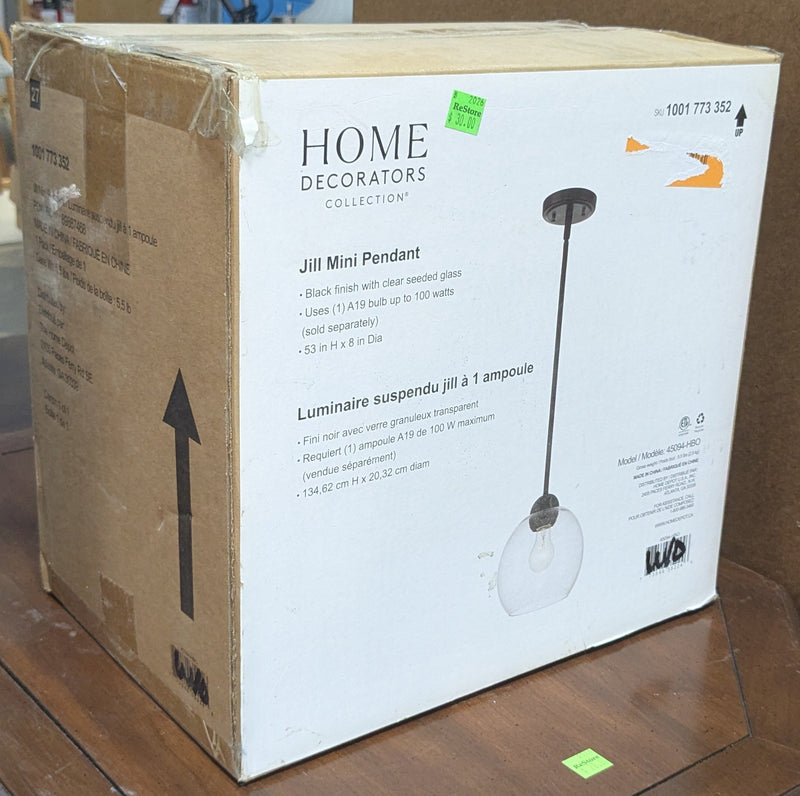 Home Decorators Jill Mini Pendant Light