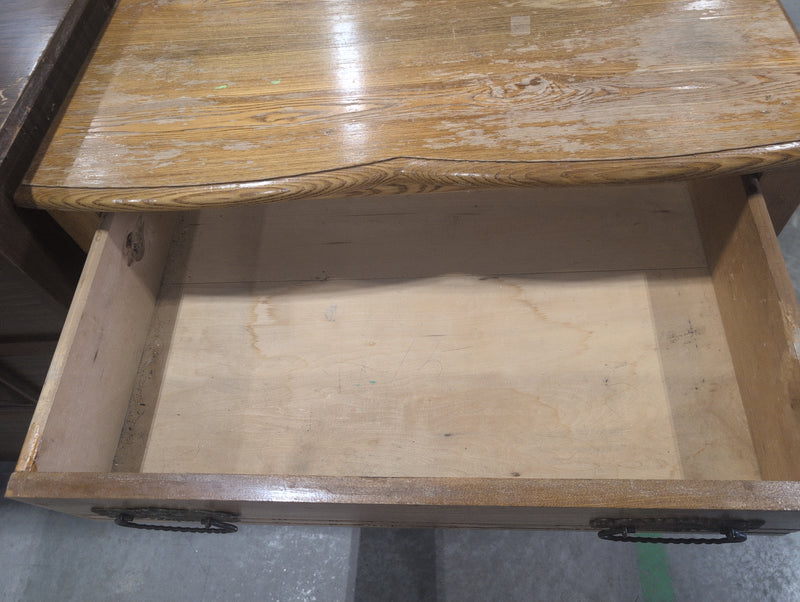 Small Wooden Cabinet with Drawer