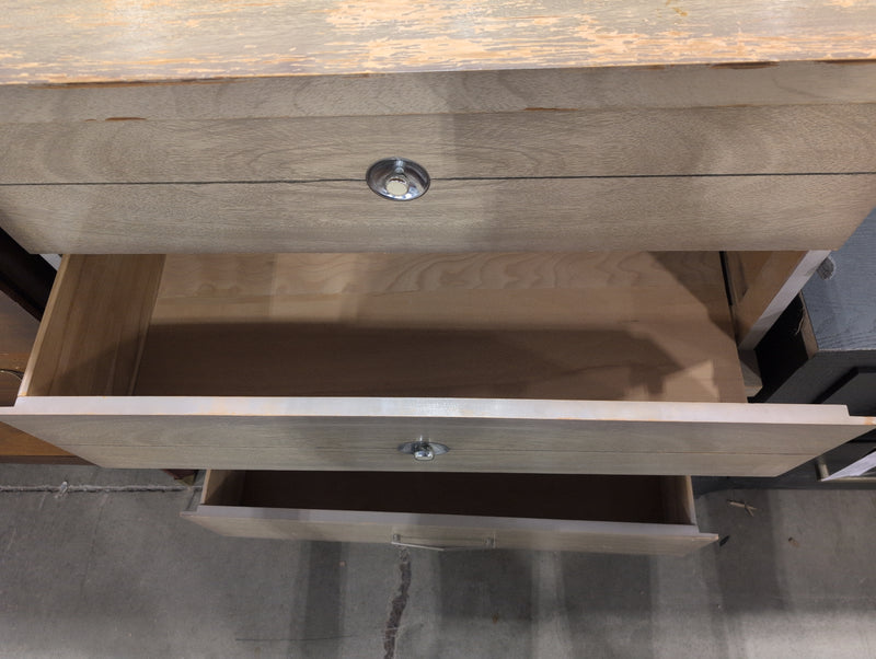 Light Grey Tall Dresser
