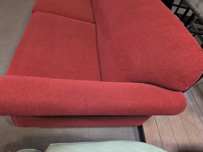 Red 2 Seater Sofa