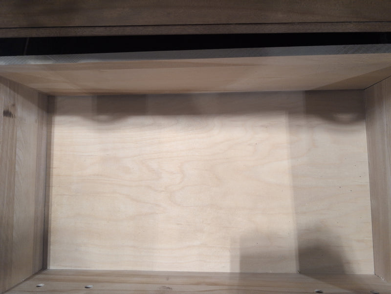 Waterfall Style Wood Dresser