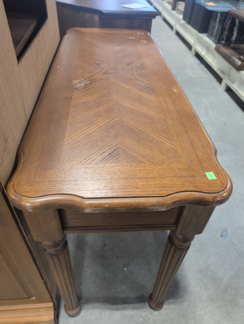 Wooden Hallway Table with 2 Drawers
