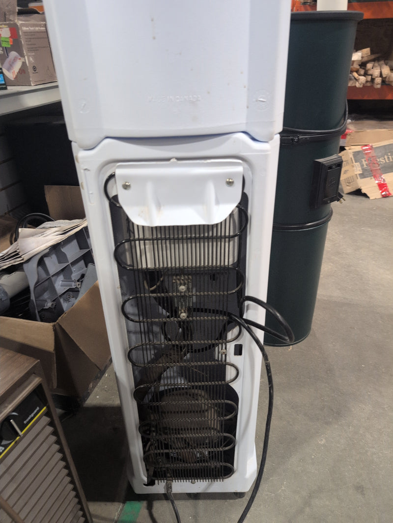 Fahrenheit Water Cooler/Dispenser, White with Blue Trim