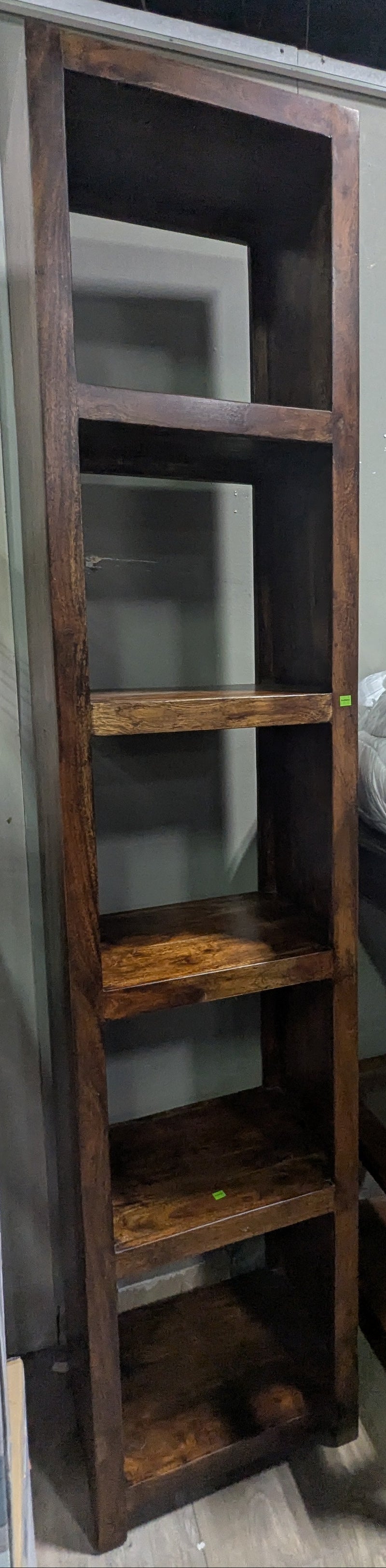 Oak 5-Shelf Freestanding Bookcase