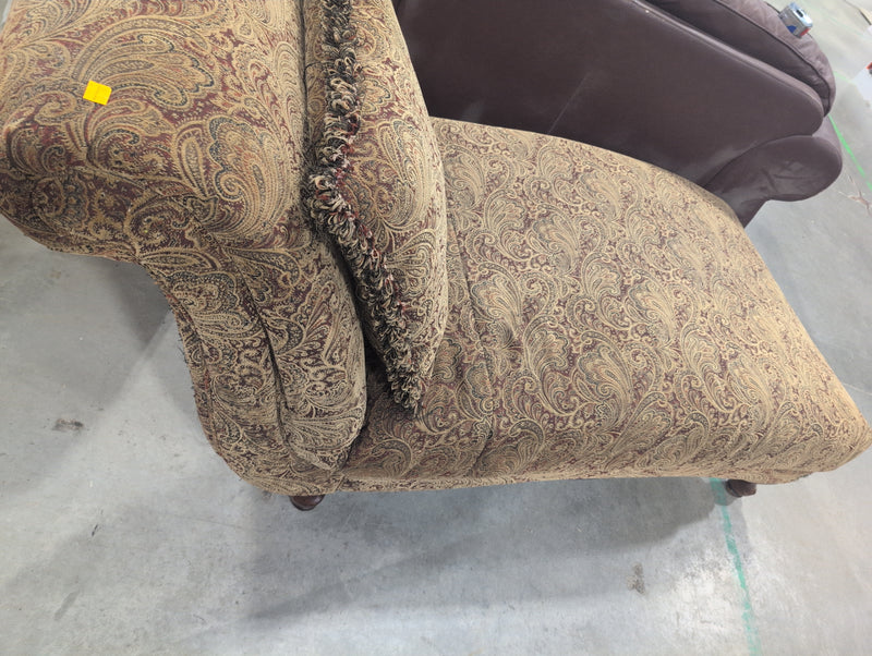 Paisley Chaise Lounger with Matching Pillow