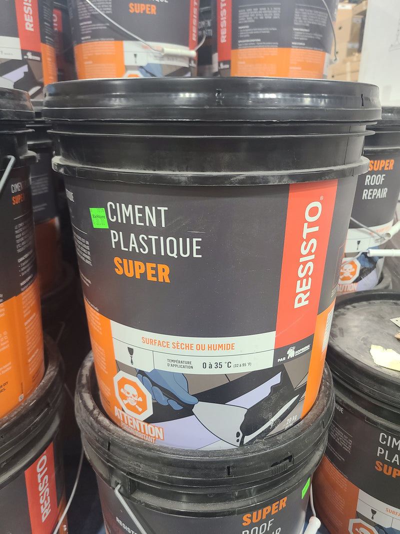 Resisto Bitumen Plastic Roof Cement / Mastic Sealant