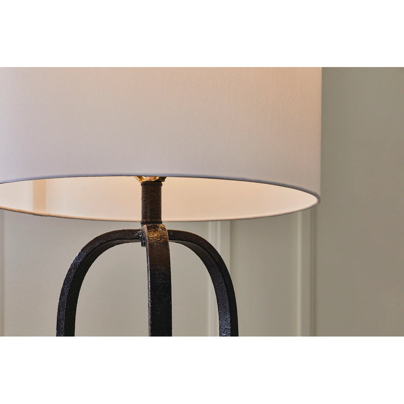 GlucksteinElements Wyatt Collection Black Floor Lamp