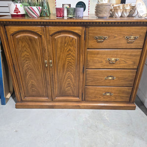 Solid Oak Wood Cabinet