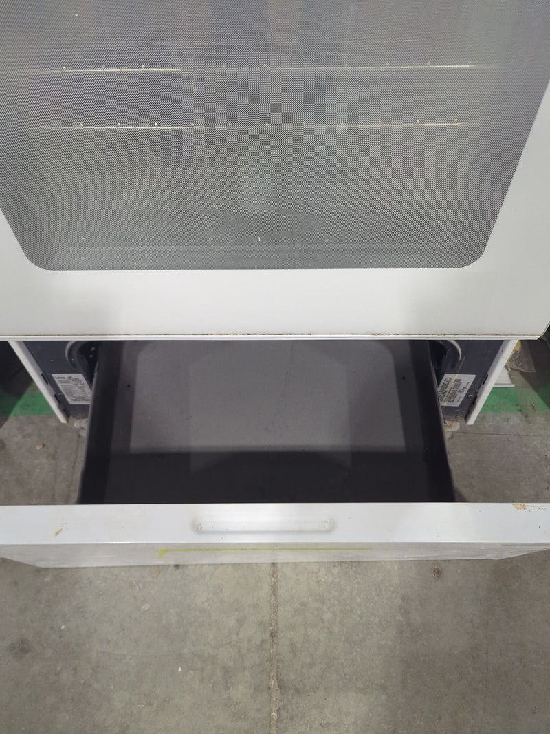 White GE Electric Coil Stove