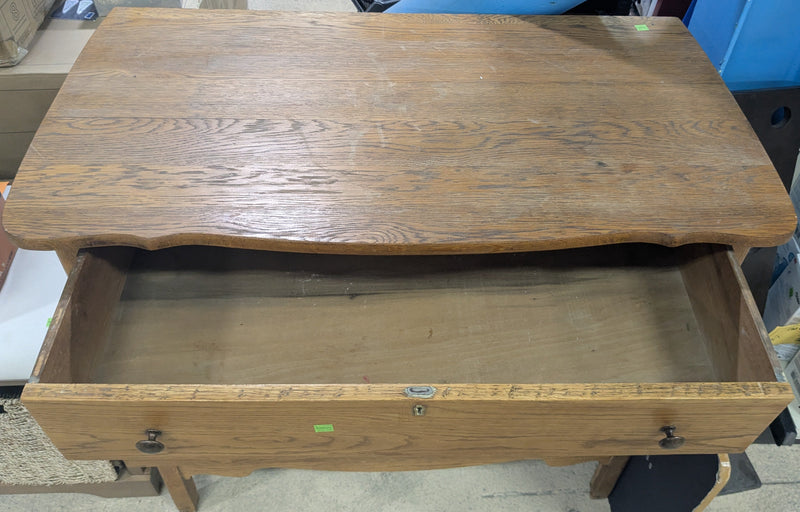 Antique 3-Drawer Farmhouse Style Wood Dresser