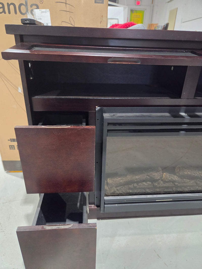 Electric Fireplace TV Console