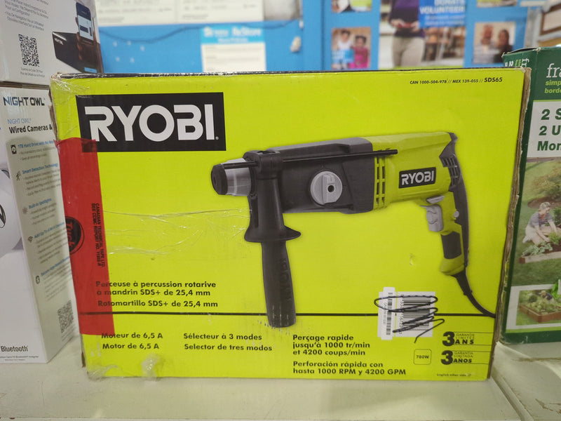 RYOBI Sds+ Rotary Hammer Drill