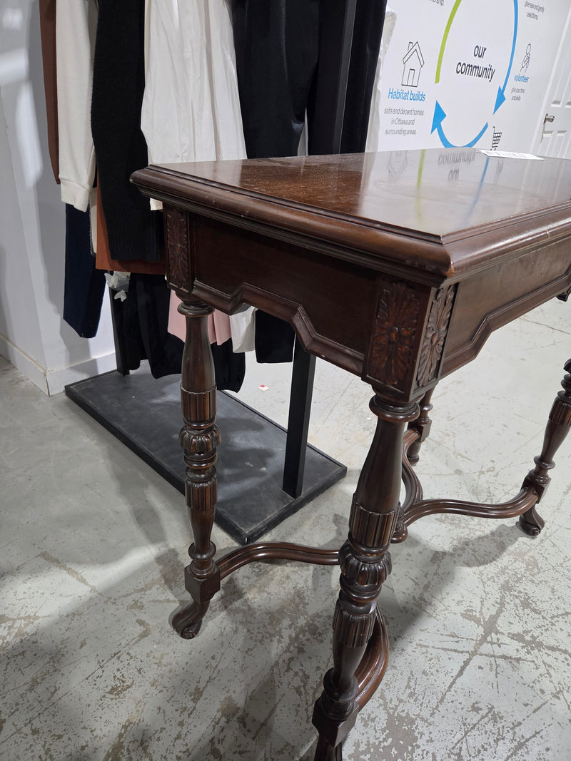 Vintage Louis XVI Style Wood Parlor Table