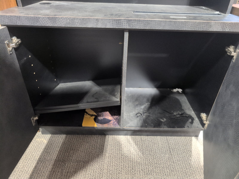 Black Mailroom Sorting Station