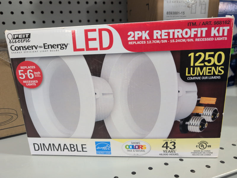 LED Dimmable Bulbs Retrofit Kit