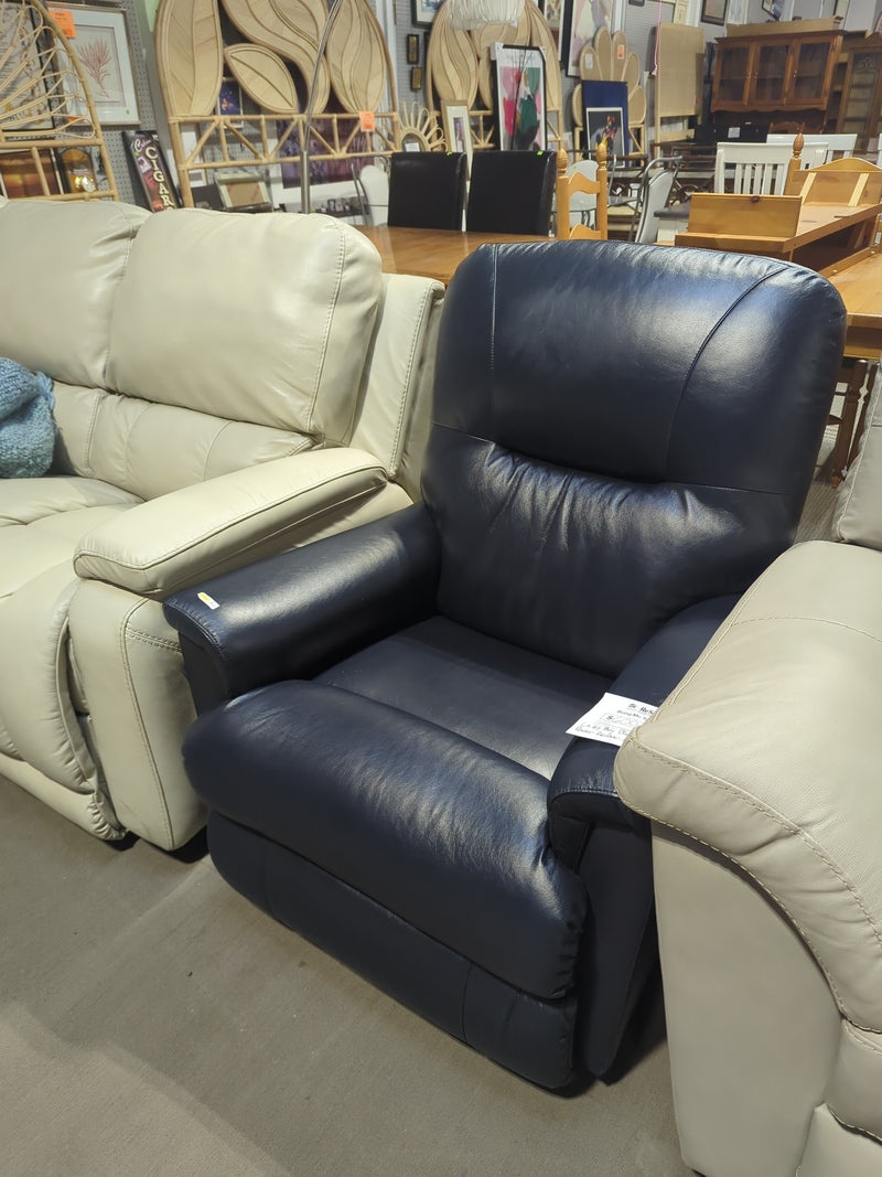 La-Z-Boy Navy Blue Power Recliner