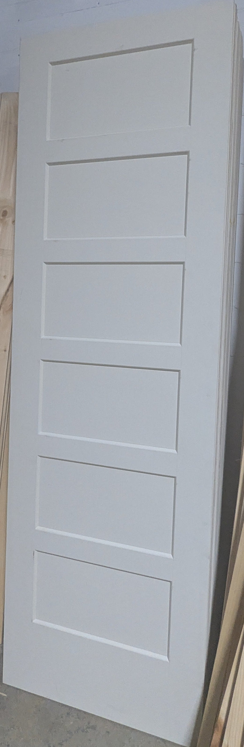 White 6 Panel Interior Door