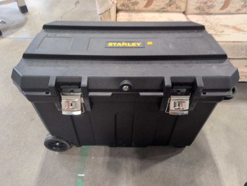 Stanley Giant Black Lockable Toolbox with Wheels and Handle