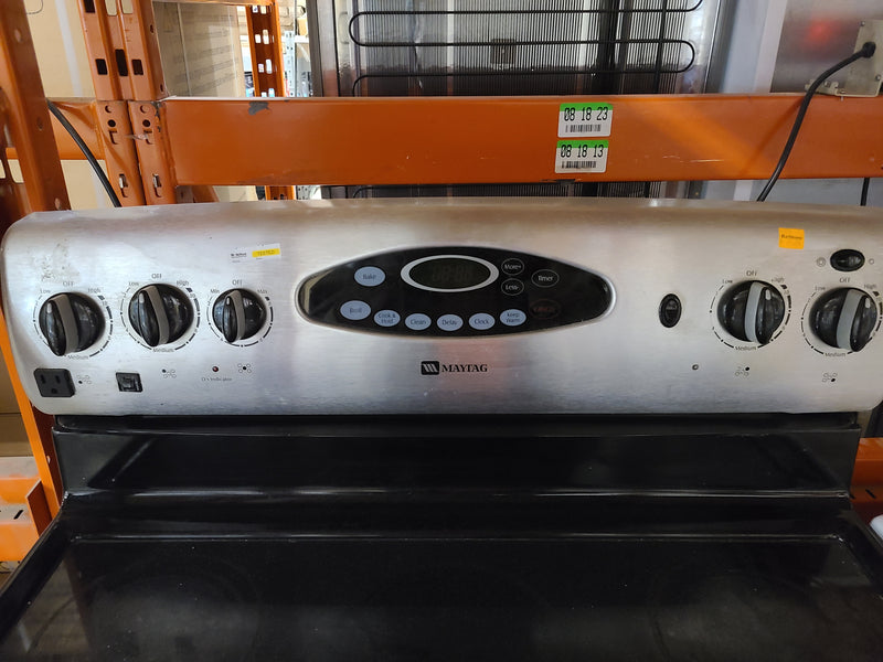 Maytag Stainless Steel Electric Range with Smooth Cooktop