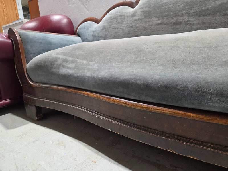 Victorian Camelback Sofa
