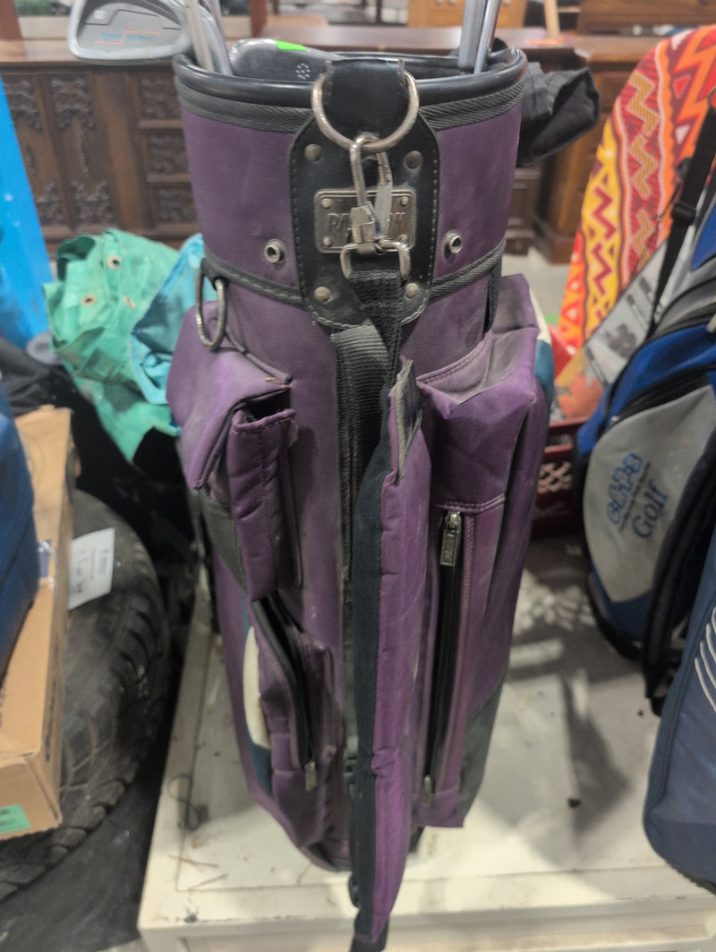 Rampion Purple Golf Bag
