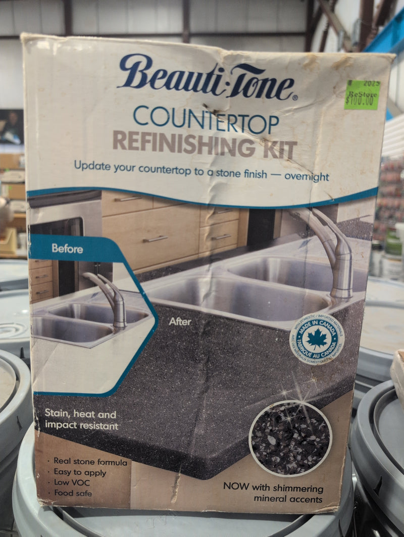 Beauti-Tone Countertop Refinishing Kit, Stone Finish