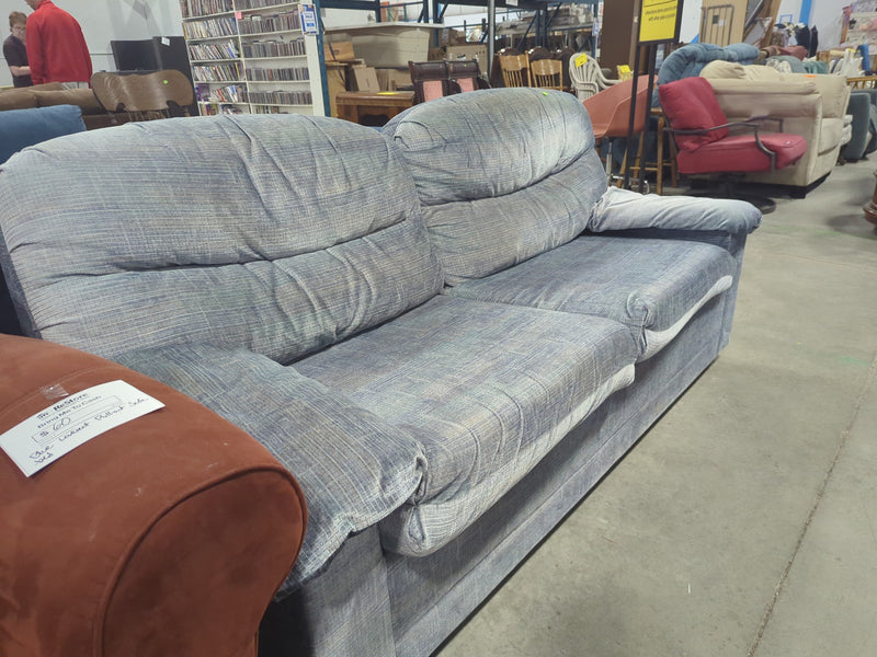 Blue Loveseat Pullout Sofabed