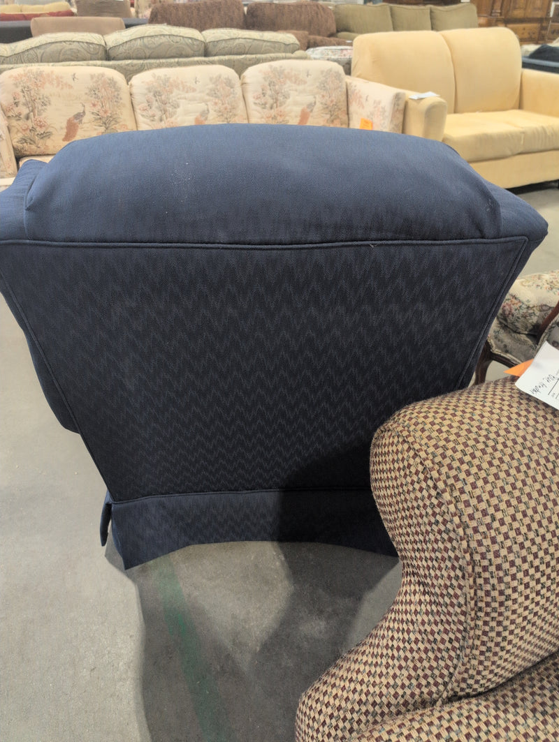 Norwalk Furniture Blue Armchair