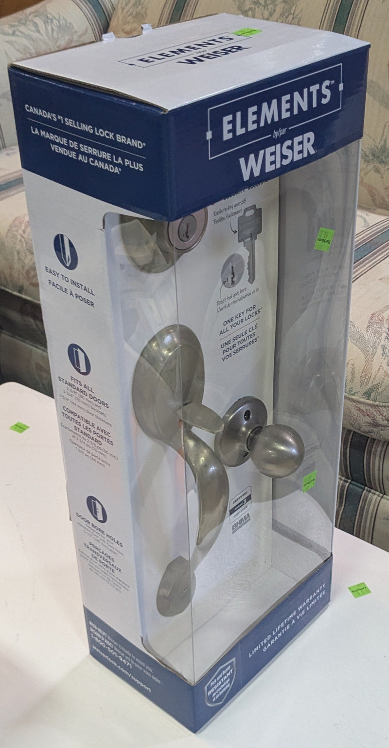 WEISER Elements Deadbolt, Door Knob, and Handle
