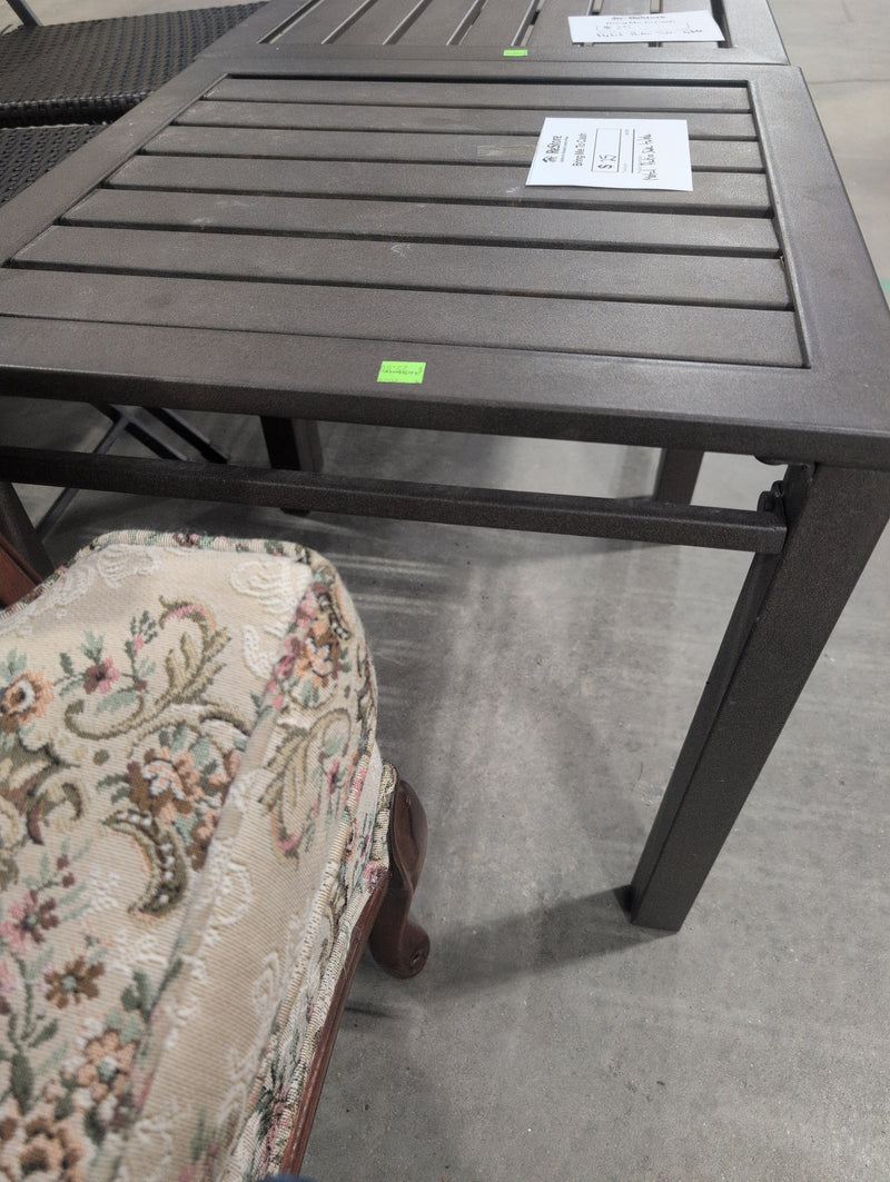 Metal Patio Side Table