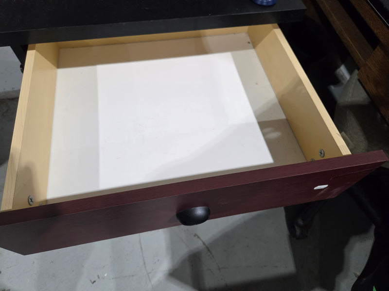Desk with Built-In Hutch