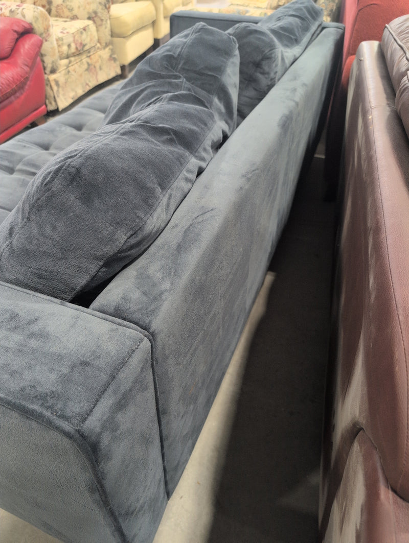 Urban Barn Large Charcoal Grey 3-Seater Sofa