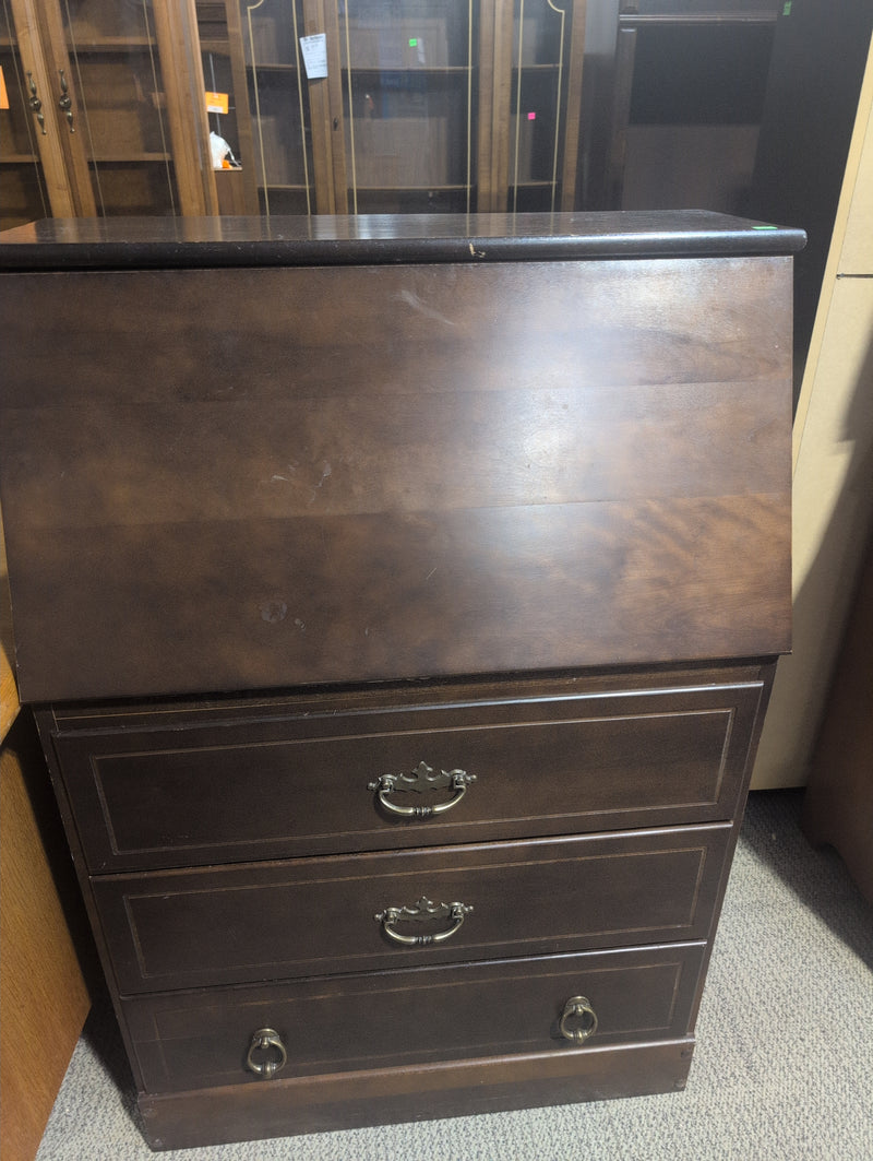 Dark Brown Secretary's Desk