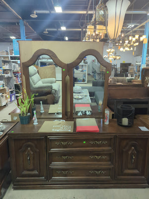Traditional Style Two Mirror Buffet