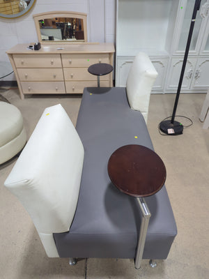 Opposing Back Lounge Seating - Lounge Seat with Tablets