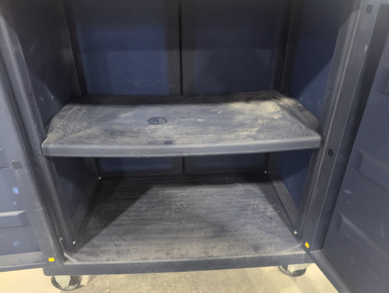 Keter Rolling Tool Cart with Shelves and Compartment