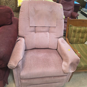 Vintage Pink Recliner