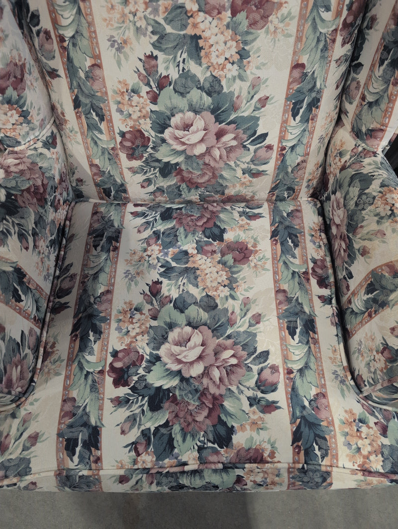 Traditional Floral Armchair