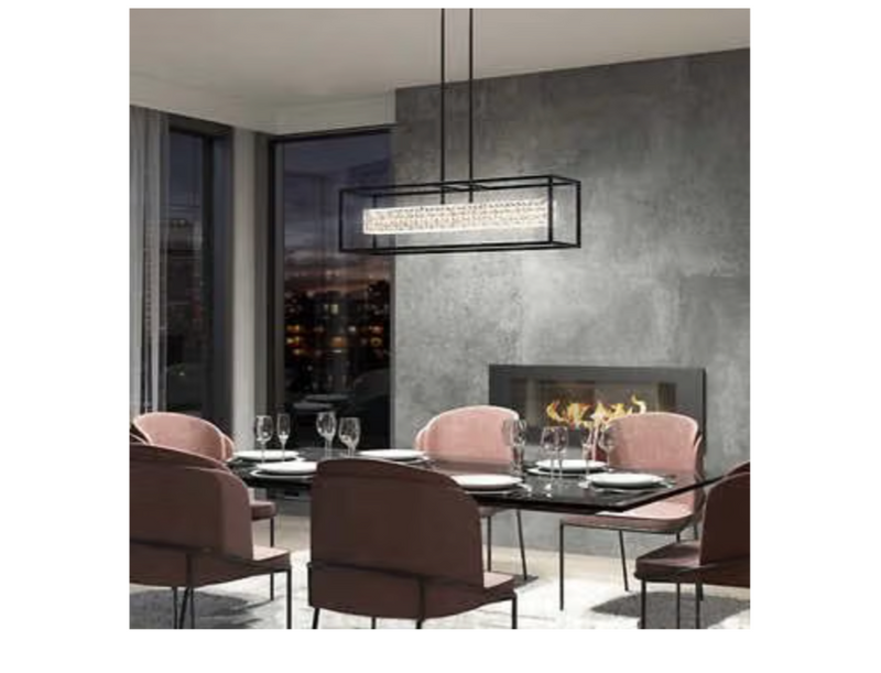 Artika Baldwin LED Pendant Light - Matte Black