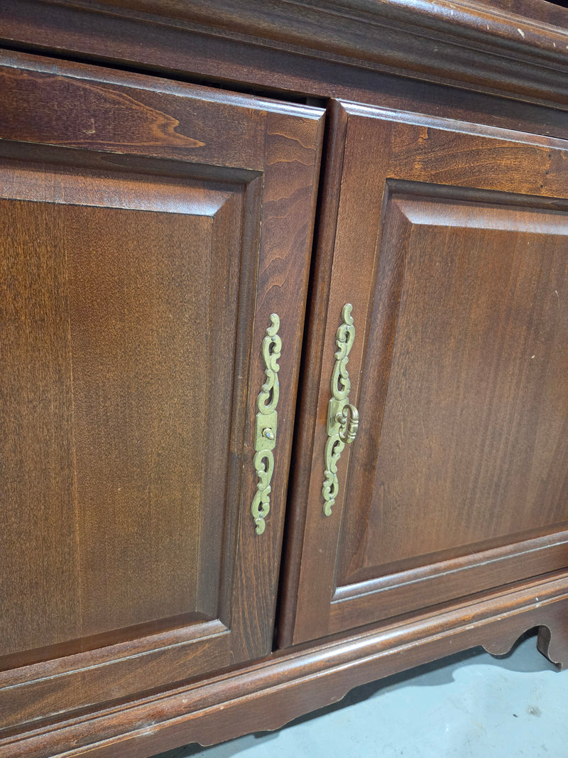 Solid Wood TV Armoire