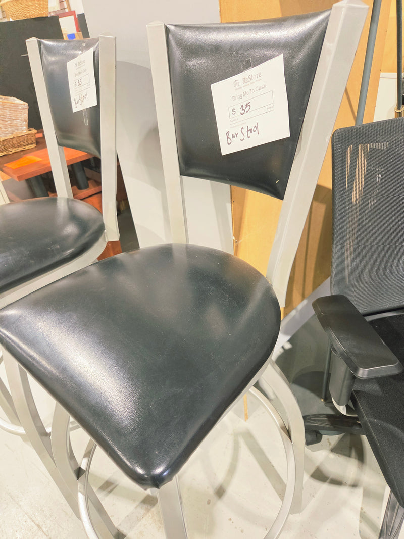 Modern Industrial Swivel Bar Stool