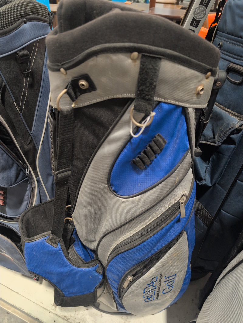 Caps Blue and Grey Golf Bag