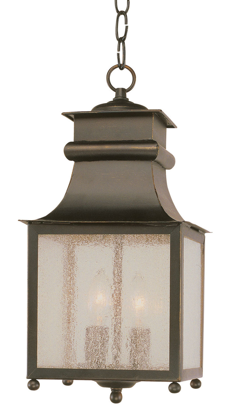 Trans Globe 2-Light Weathered Bronze Lantern