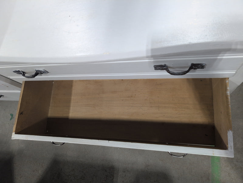White Antique 3 Drawer Dresser