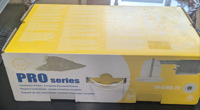 Nextlite PROseries Contractor 6 Pack of Complete Recessed Fixture